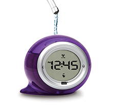 Squirt alarm clock