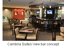 Cambria Suites' new bar concept