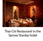 Thai-Chi Restaurant in the Sarova Stanley hotel