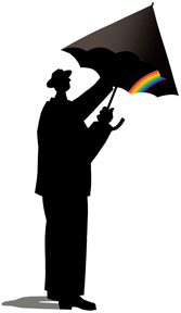 1109 Man with umbrella