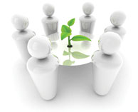 Green Meeting ilustration i2