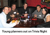 Young Planners out on Trivia Night