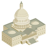 GSA Fallout capitol illustration