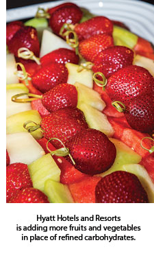 Hyatt Fruit plate