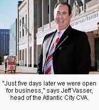 Jeff Vasser, head of the Atlantic City CVA