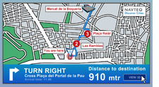 NAVTEQ Walking Map