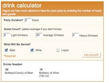 drink calculator