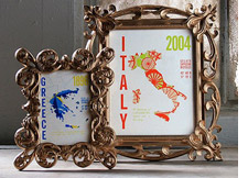 framed maps