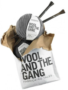 Wool and knitting needles