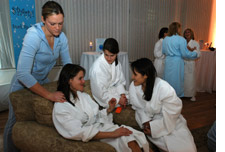 Spa party, meeting, event, convention