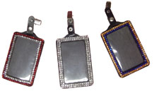 Foxyware Rhinestone Badge Holders