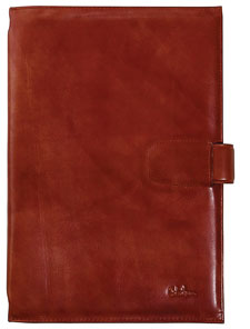 Handpainted leather Cole Haan cases