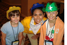 Child care at a meeting