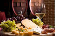 fruit and cheese
