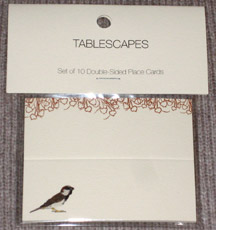 Tablescapes Place Cards