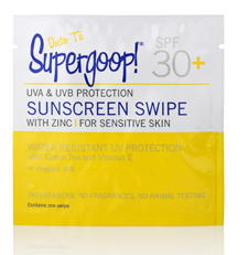 supergoop sunscreen wipes