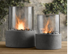 Restoration Hardware's fire columns