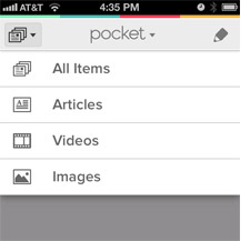 Pocket screen shot