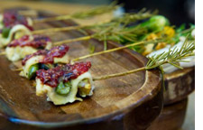 Chicken Pops from Cuvee in Napa, Calif.