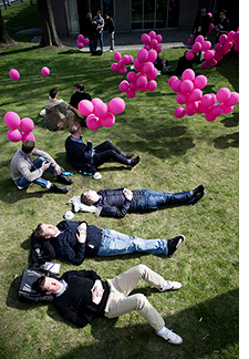 Balloon garden