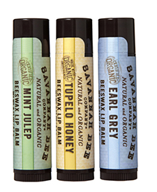 Beeswax lip balms, Savannah Bee