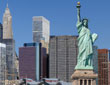Big Apple and Liberty skyline thumbnail