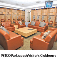 PETCO Park's posh Visitor's Clubhouse