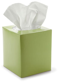 Health Beat tissue box