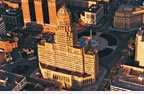 Ariel view of Buffalo