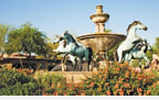 Fountain in Scottsdale, Ariz