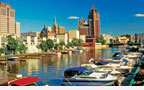 Madison’s Edgewater Hotel docks