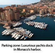 Monaco's harbor