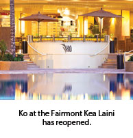 Ko at the Fairmont Kea Laini